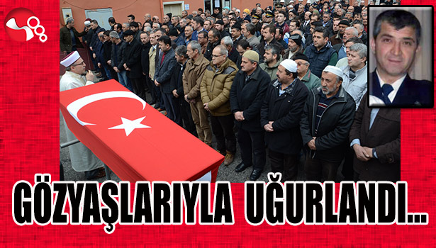 Polis Memuru gözyaşlarıyla uğurlandı...