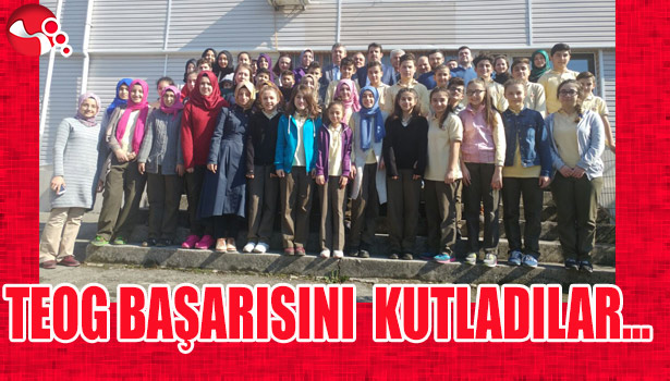 Çakır ve Korkmaz TEOG'da başarısını kutladı...