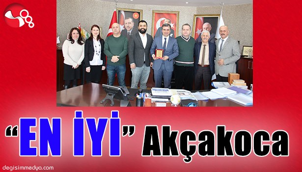 "EN İYİ" ÖDÜLÜ AKÇAKOCA'NIN OLDU