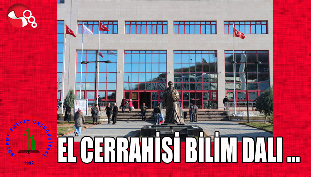 El Cerrahisi bilim dalı kuruldu