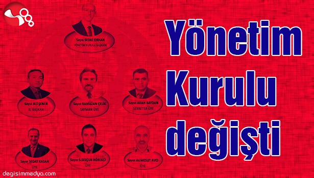 YÖNETİM KURULU DEĞİŞTİ...
