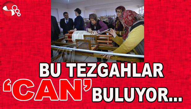 BU TEZGAHLAR 'CAN' BULUYOR...