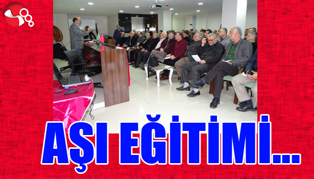 AŞI EĞİTİMİ...