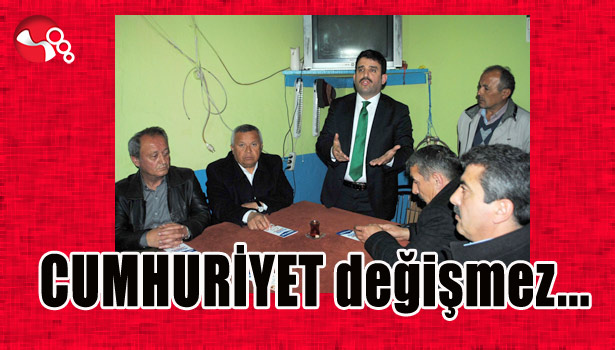 CUMHURİYET değişmez...