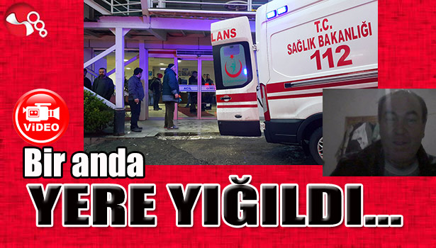 Bir anda YERE YIĞILDI...