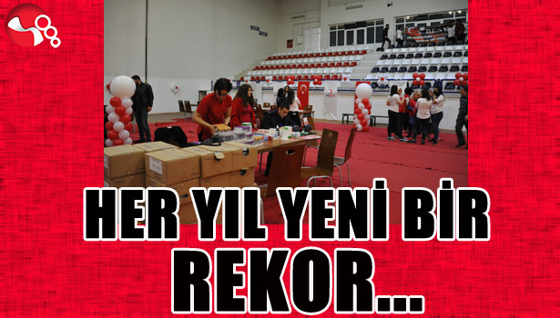 HER YIL YENİ BİR REKOR...