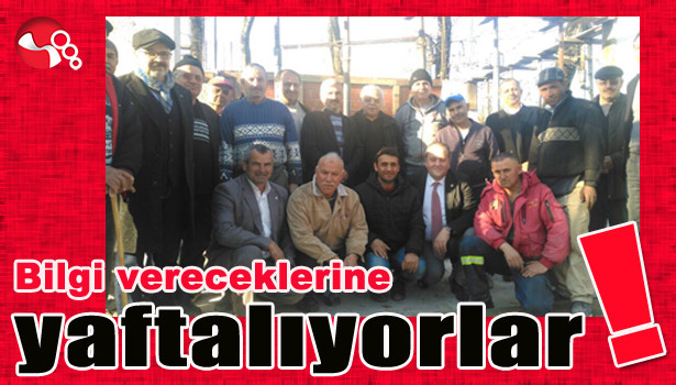 BİLGİ VERECEKLERİNE YAFTALIYORLAR!..