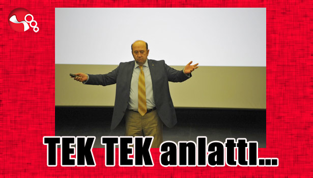 TEK TEK anlattı...