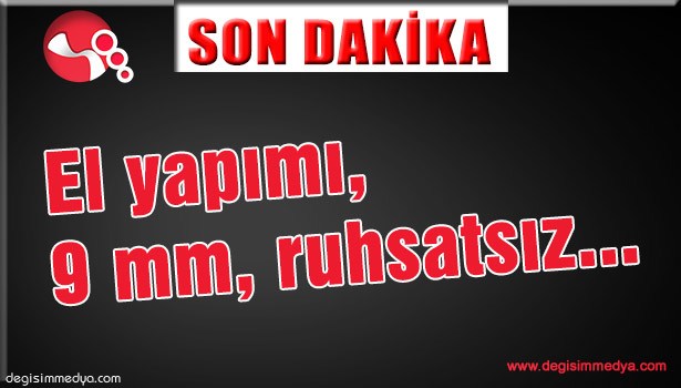 EL YAPIMI, 9 MM, RUHSATSIZ...