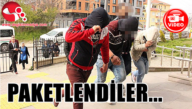 PAKETLENDİLER...
