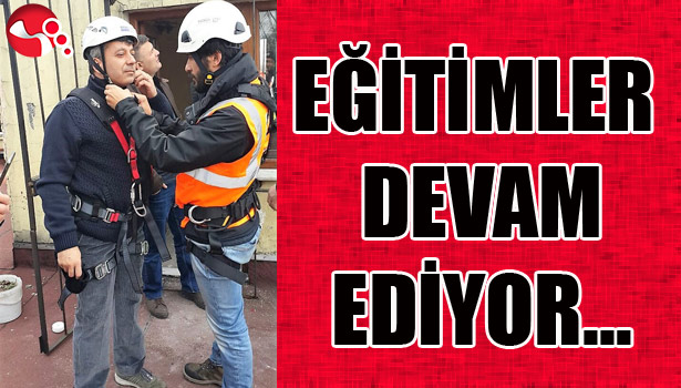 EĞİTİMLER DEVAM EDİYOR...