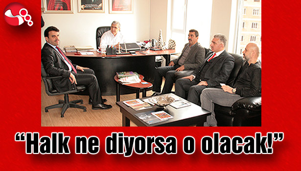 AK PARTİ İLÇE BAŞKANI ÇAKIR'DAN DEĞİŞİM'E ZİYARET...