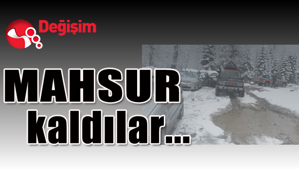 MAHSUR kaldılar...