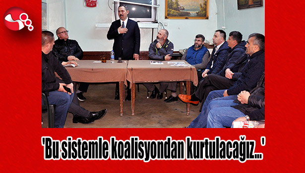 'Bu sistemle koalisyondan kurtulacağız...'