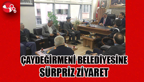 ÇATUROĞLU'NDAN SÜRPRİZ ZİYARET...