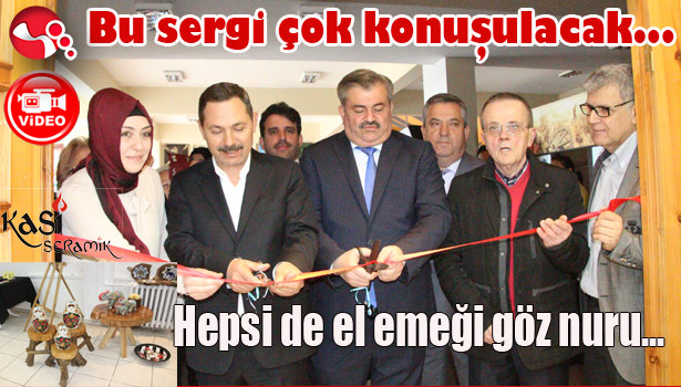 EL EMEĞİ ESERLER GÖRÜCÜYE ÇIKTI