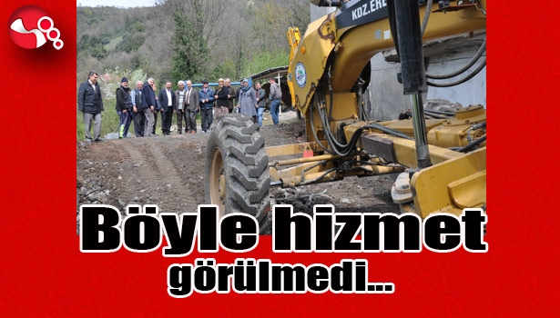 Böyle HİZMET görülmedi...