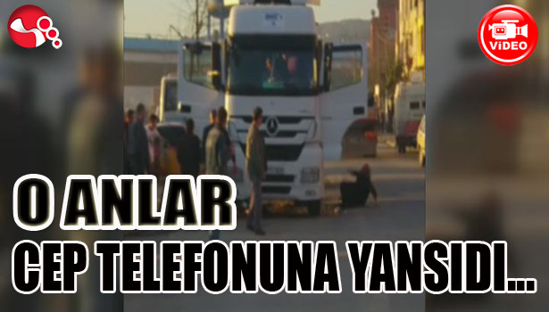 O ANLAR CEP TELEFONUNA YANSIDI...