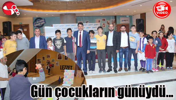 Gün çocukların günüydü...