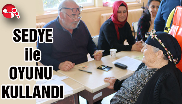 SEDYE İLE OYUNU KULLANDI