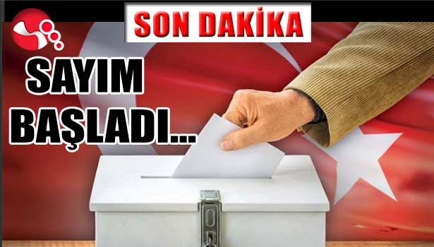SAYIM BAŞLADI...