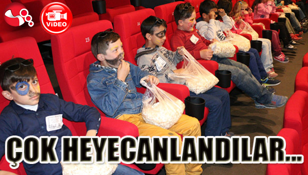 ÇOK HEYECANLANDILAR...