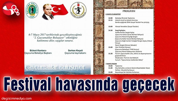 FESTİVAL HAVASINDA GEÇECEK