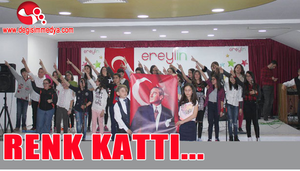EREYLİN'e RENK KATTI...