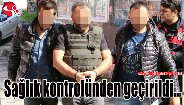 Sağlık kontrolünden geçirildi