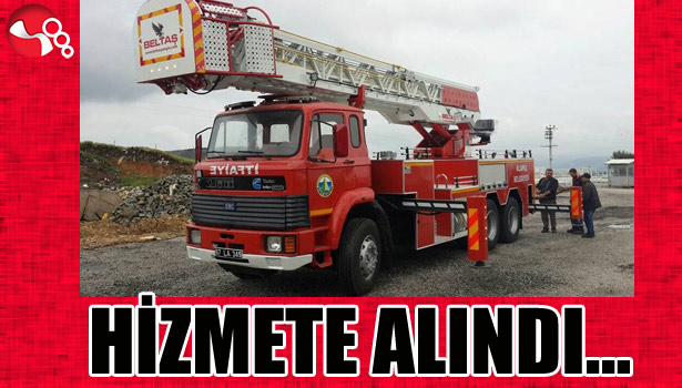 HİZMETE ALINDI...