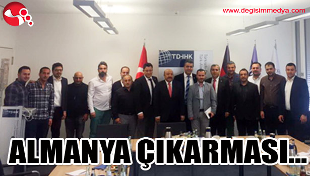 EREĞLİ TSO'DAN ALMANYA ÇIKARMASI...