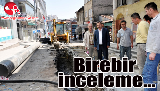 Başkan Uysal'dan bire bir inceleme...
