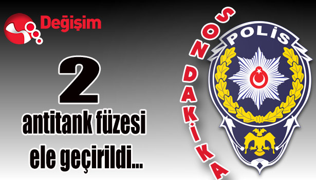 2 ANTİTANK FÜZESİ ELE GEÇİRİLDİ...