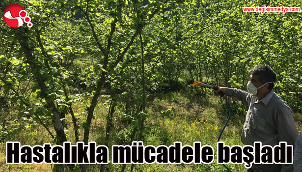 Hastalıkla mücadele başladı