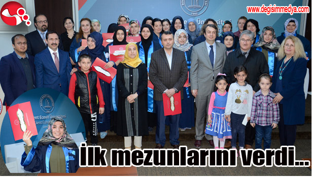 İLK MEZUNLARINI VERDİ