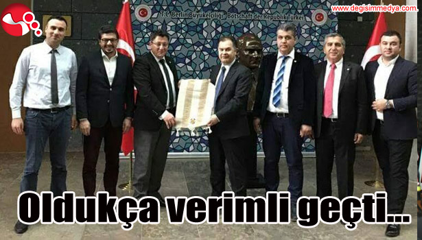 ALMANYA GEZİSİ OLDUKÇA VERİMLİ GEÇTİ...
