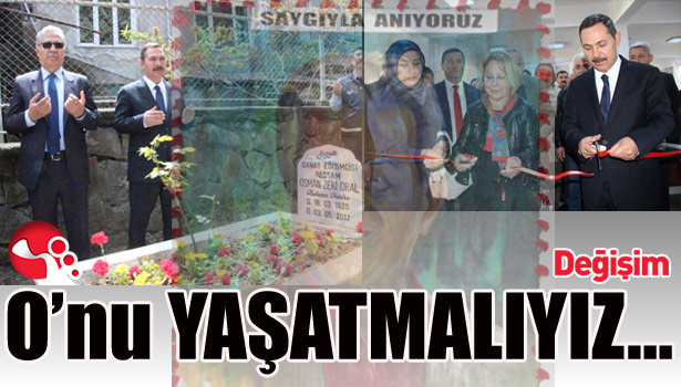 ÜNLÜ RESSAM OSMAN ZEKİ ORAL'I YAŞATMALIYIZ...