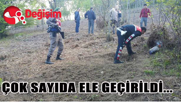 ÇOK SAYIDA ELE GEÇİRİLDİ...