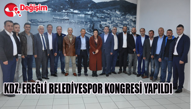 KDZ. EREĞLİ BELEDİYESPOR KONGRESİ YAPILDI