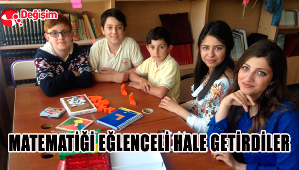 MATEMATİĞİ EĞLENCELİ HALE GETİRDİLER