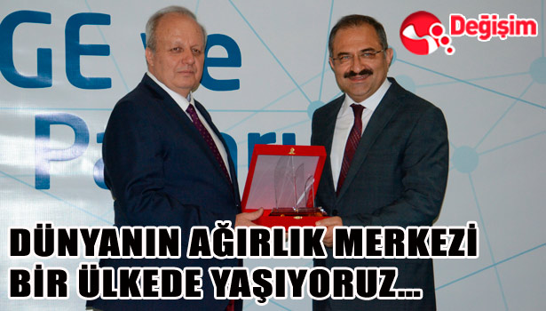 DÜNYANIN AĞIRLIK MERKEZİ BİR ÜLKEDE YAŞIYORUZ...