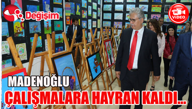 MADENOĞLU ÇALIŞMALARA HAYRAN KALDI...