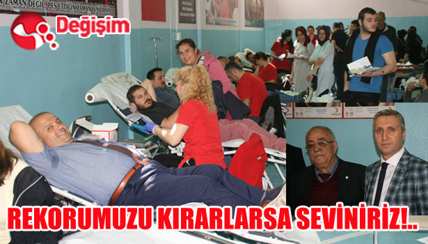 REKORUMUZU KIRARLARSA SEVİNİRİZ!..