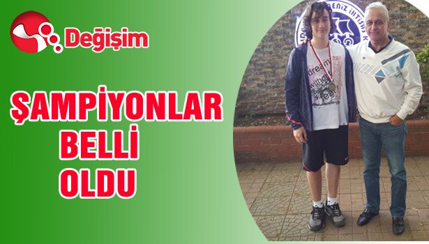 ŞAMPİYONLAR BELLİ OLDU