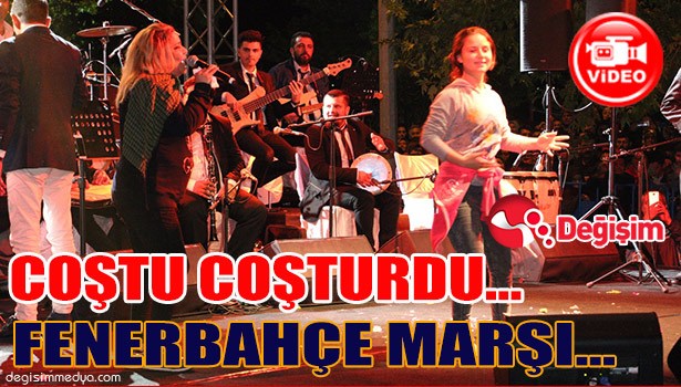 KİBARİYE, ŞAMPİYON FENERBAHÇE'NİN MARŞINI ÇALDIRDI