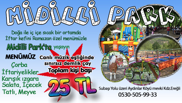 MİDİLLİ PARK'TA RAMAZANA ÖZEL...