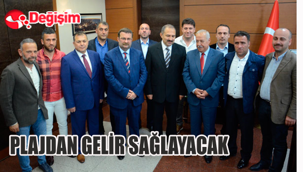 ZONGULDAKSPOR KÖMÜRSPOR, PLAJDAN GELİR SAĞLAYACAK