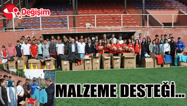 MALZEME DESTEĞİ...