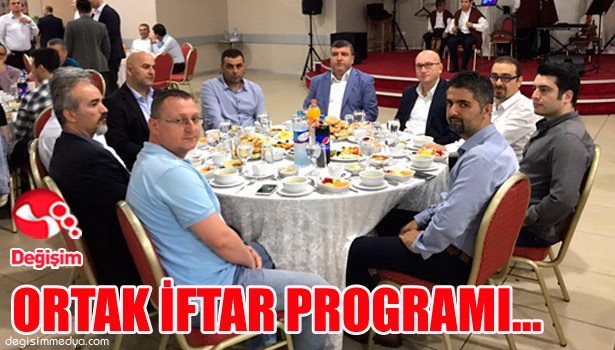 ORTAK İFTAR PROGRAMI...