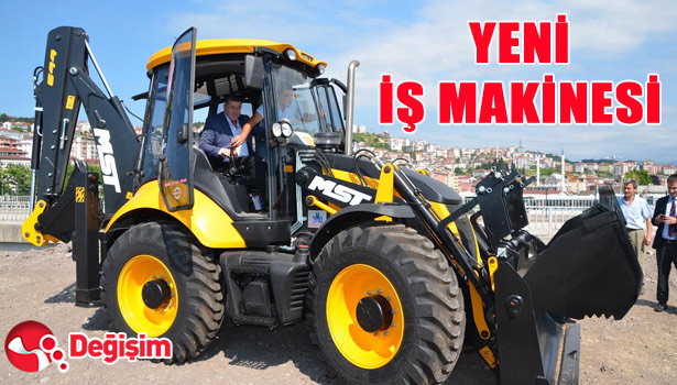 Alaplı Belediyesi'ne yeni iş makinesi